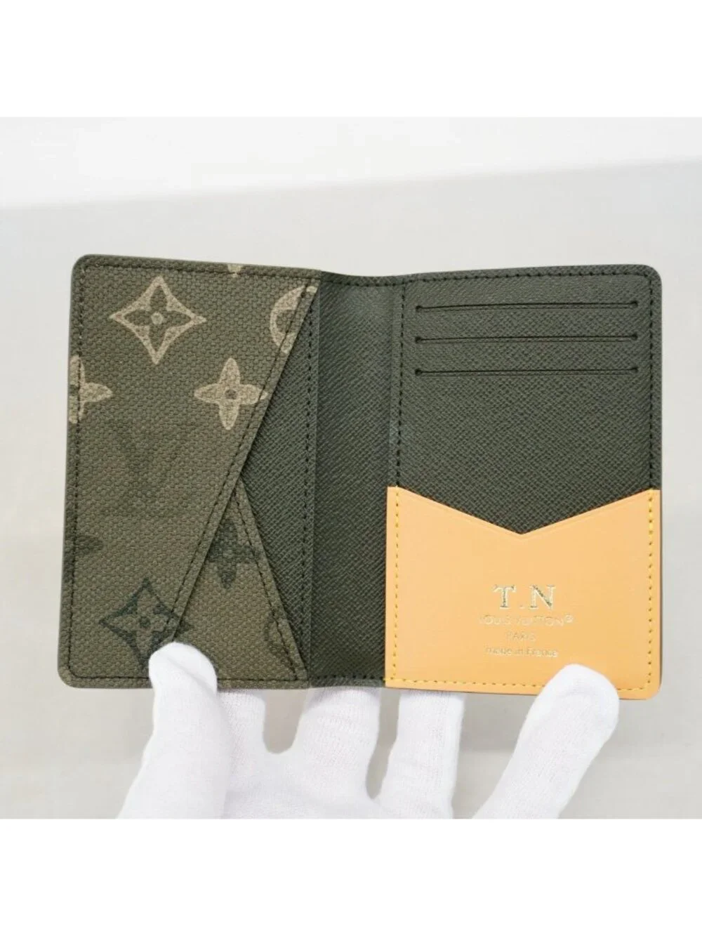 Louis Vuitton Card Case Monogram Surplus Organizer de Poche Khaki